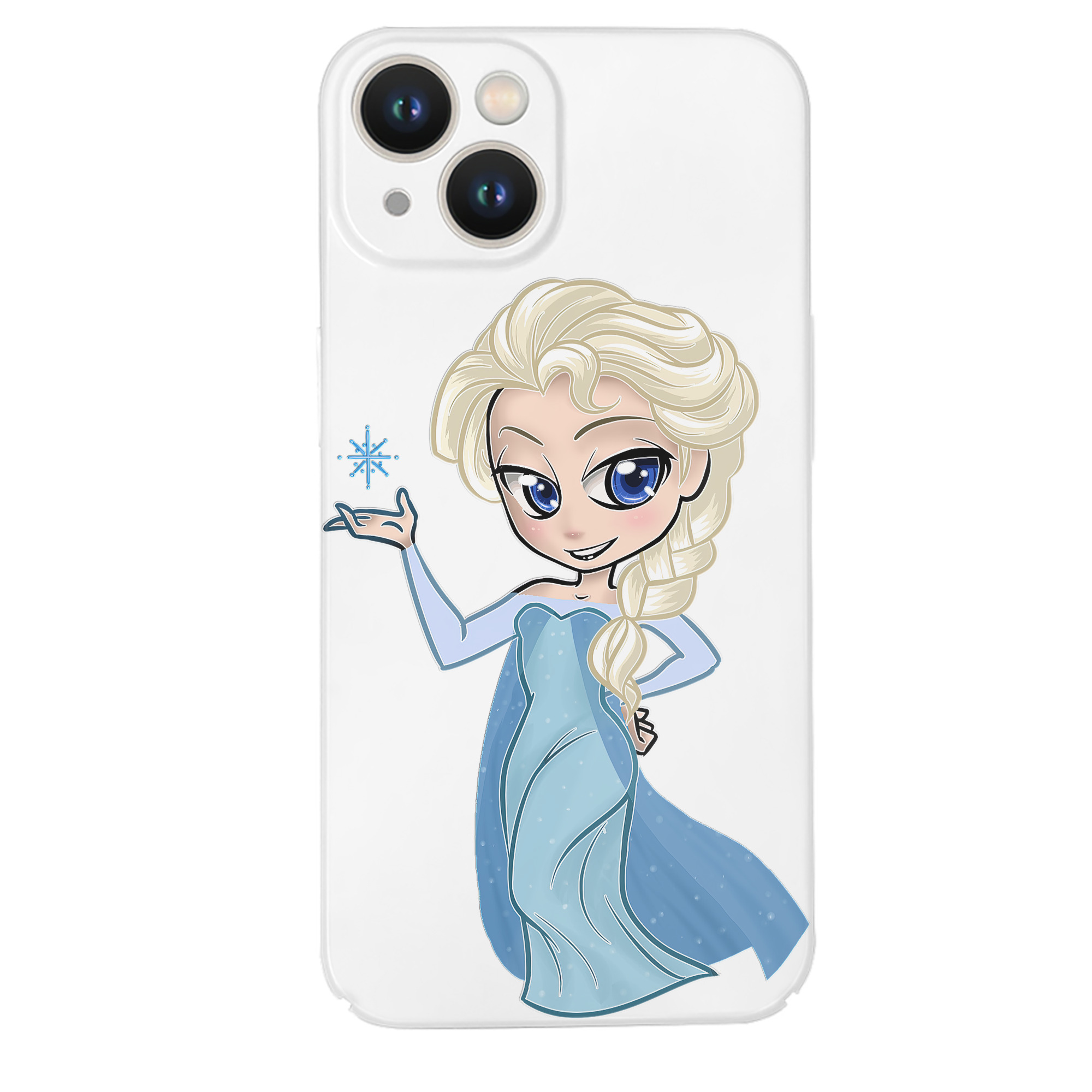 （画像用） アナと雪の女王 アンナ エルサ Frozen Anna Elsa 【iPhone 14シリーズ対応】ハードケース